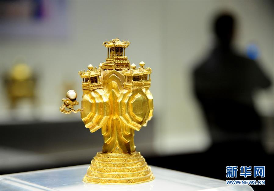 #（文化）（1）沈陽故宮舉行院藏清宮金銀器展