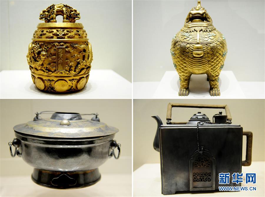 #（文化）（3）沈陽故宮舉行院藏清宮金銀器展