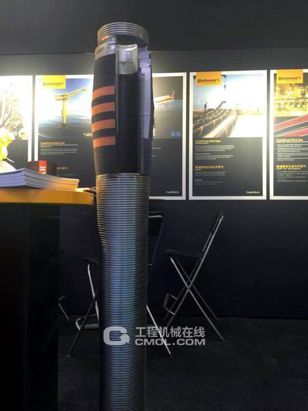 展示多款高性能高壓軟管產品。