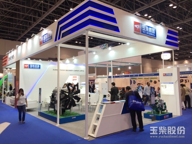玉柴機器閃耀41屆中東電力展 與世界一流企業競(圖1)