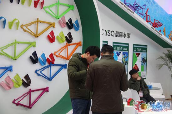 晨陽水漆亮相天津展 綠色環保吸引眼球