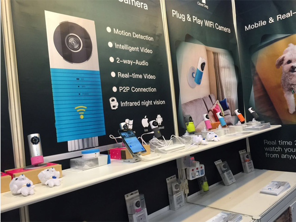香港春季電子展，加菲狗智能家居成全場亮點