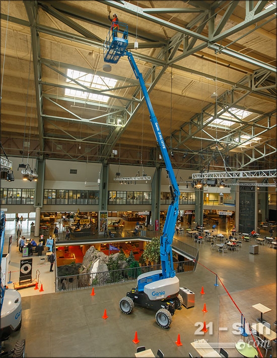全新Genie<sup>?</sup>Z-60/37FE曲臂高空作業平臺再征BAUMA展
