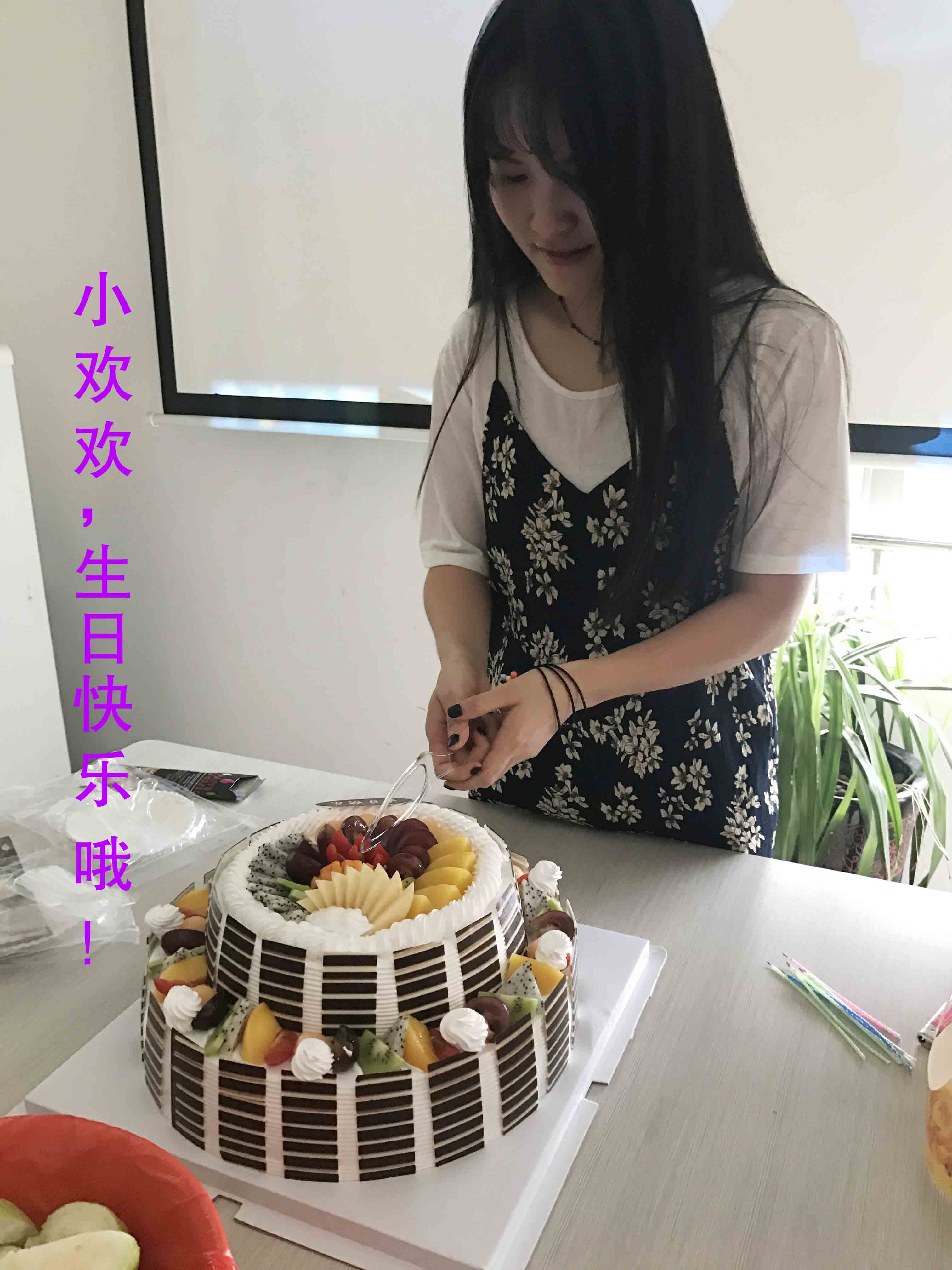 生日狂歡|首創全體同事舉杯祝小歡歡生日快樂。(圖4)