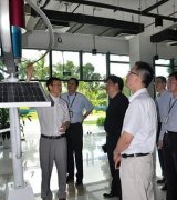 國家發改委任志武副調研先進院光伏太陽能實驗